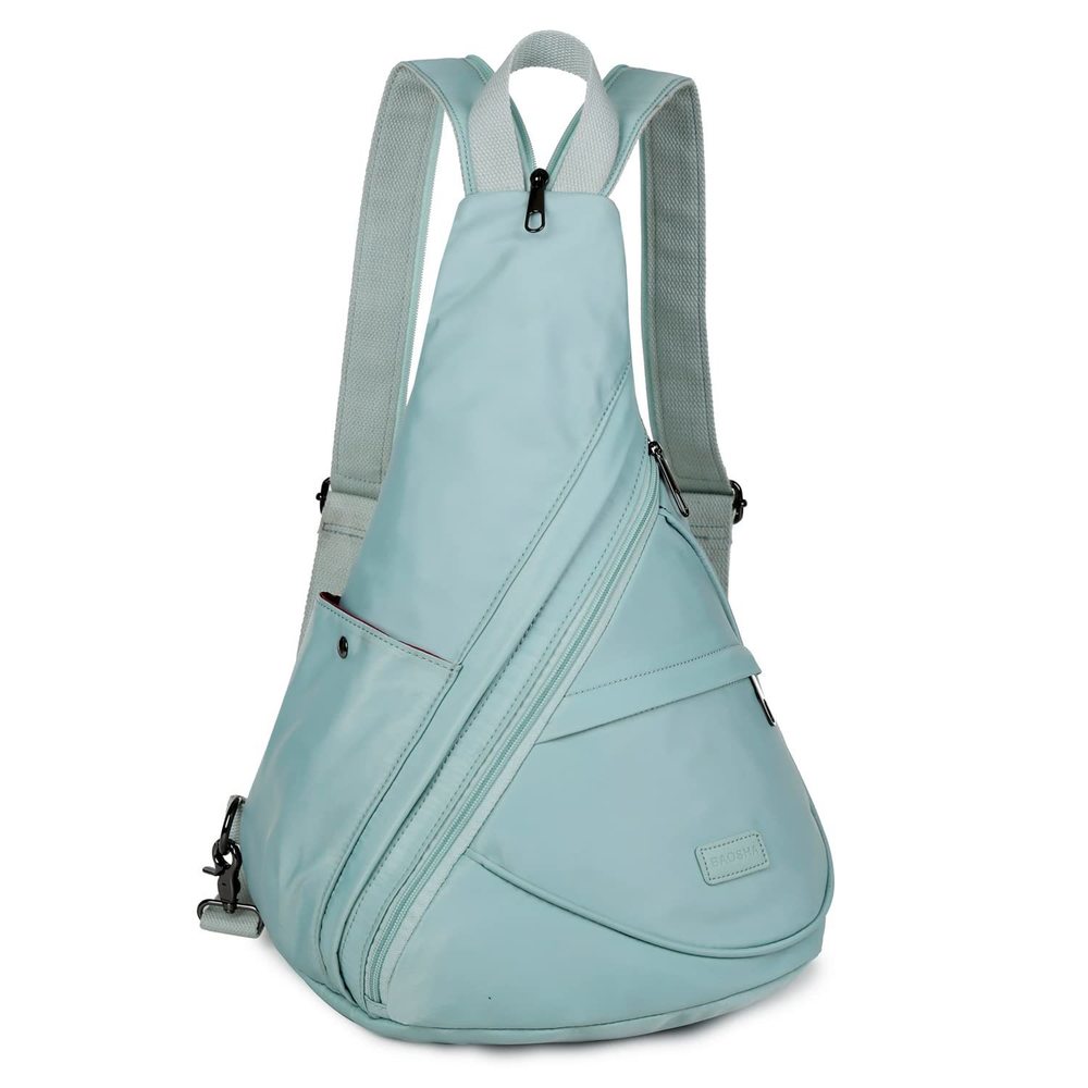 Waterproof Nylon Sling Backpack for Women Convertible Crossbody bag Casual🐹